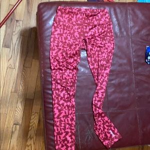 Reebok yoga pants small lightly worn